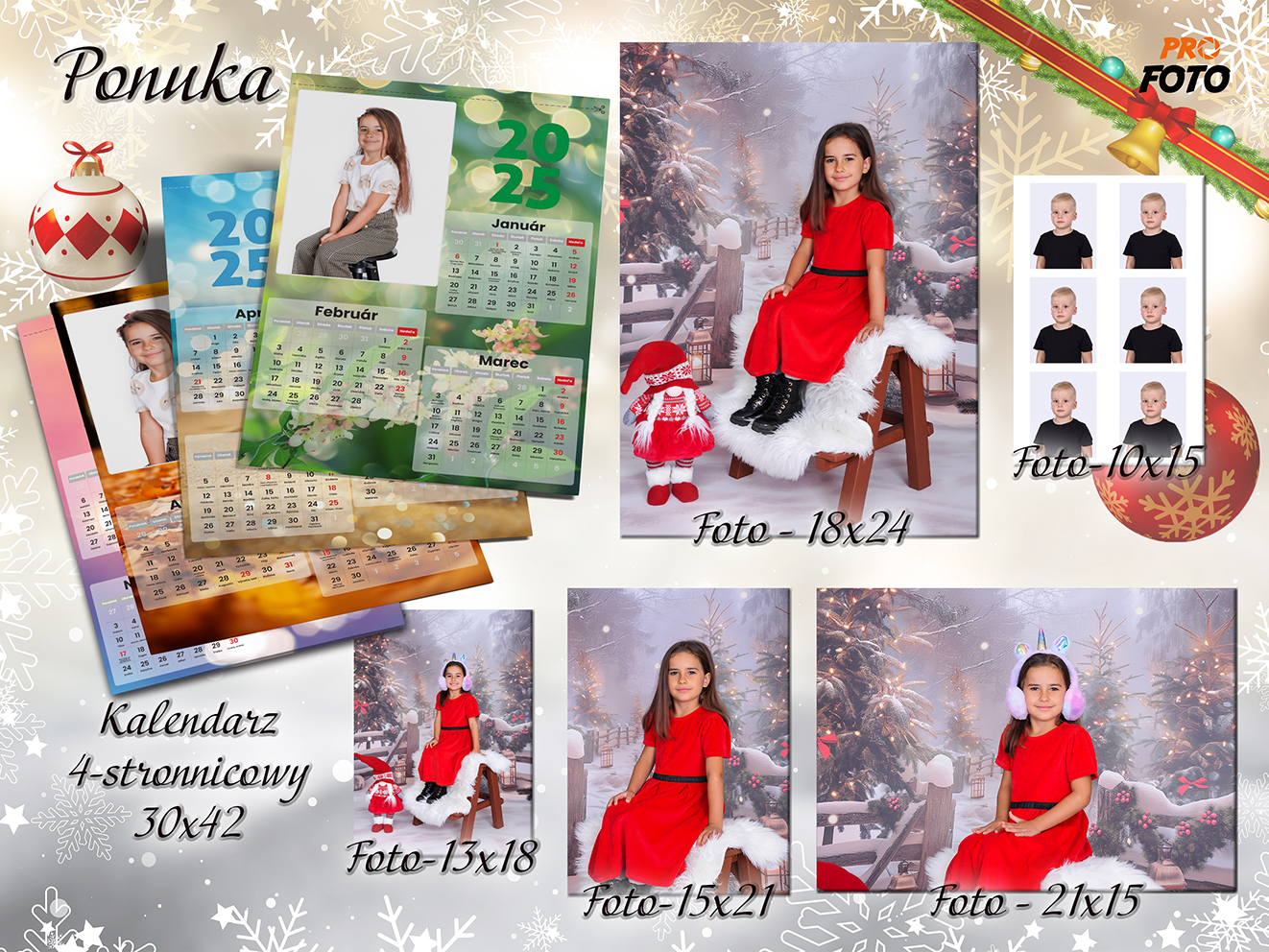 Christmas background with snowflakes and stars design